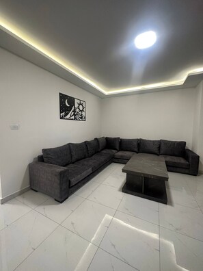 Apartment, 2 Bedrooms, City View | Living room - Cozy Home Near All Services 22 in Amman (Amman)