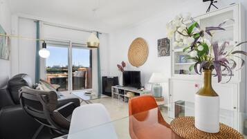 TV, video games, DVD player