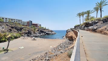 En la playa