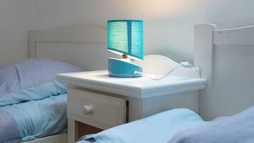 4 slaapkamers, een strijkplank/strijkijzer, gratis wifi