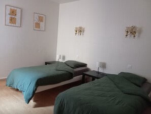 2 sovrum, gratis wi-fi och sängkläder