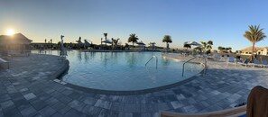 Outdoor pool, a heated pool - 1823 Babcock Ranch National Condo- ALL THE AMENITIES YOU CAN EVER WANT (Babcock Ranch)