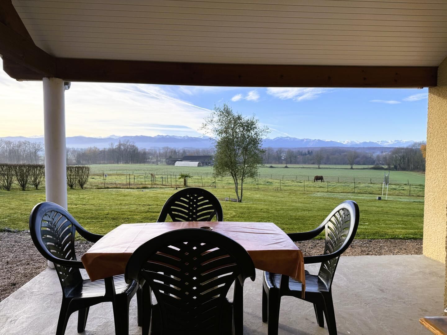 Restauration en plein air