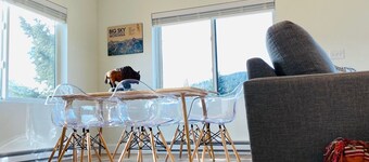 NEW Listing! NEW Build! Condo is 1-block walk to restaurants, shopping, concerts
