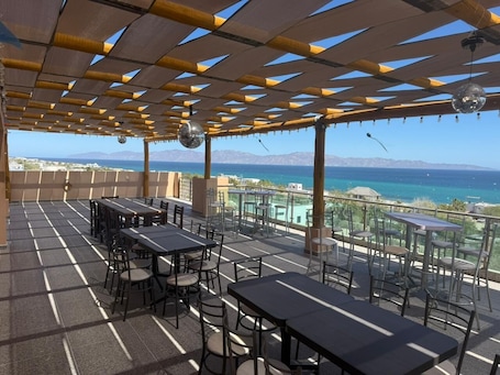 Terraza o patio. Stella Maris