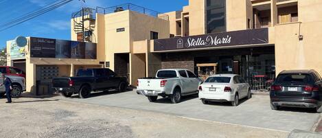 Façade de l’hébergement