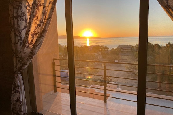 Family Triple Room, Beach View | Free WiFi, bed sheets