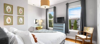 King Bed | Near DT & Best Restaurants | Pets OK!