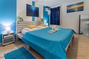 1 bedroom, iron/ironing board, free WiFi, bed sheets