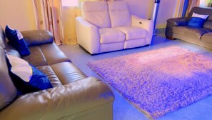 Smart TV, DVD player, stereo