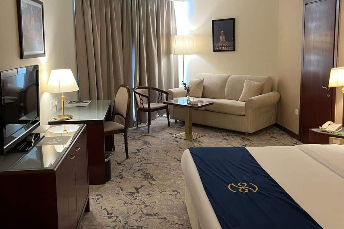 Deluxe Twin Room | 2 phòng ngủ, bộ trải giường bằng vải cotton Ai Cập