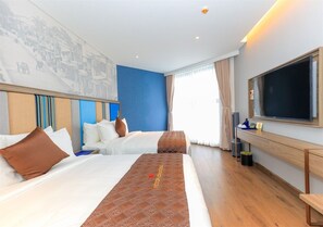 Ropa de cama hipoalergénica, minibar y wifi gratis