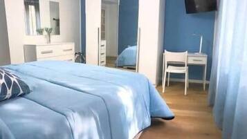2 Schlafzimmer, Zimmersafe, Bügeleisen/Bügelbrett, kostenloses WLAN