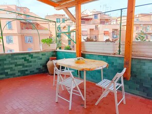 Outdoor dining - [Rome] House with terrace near Gemini and center (Roma)