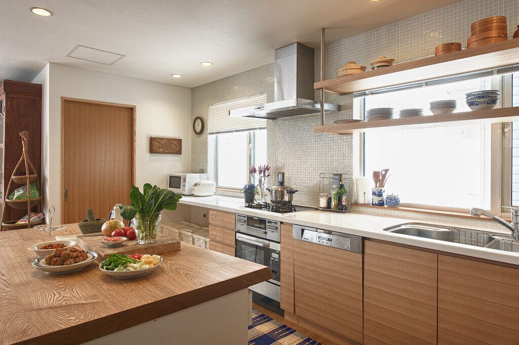 Chalet familiare | Cucina privata | Frigorifero con congelatore, microonde, piano cottura, lavastoviglie