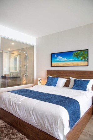 1 bedroom, minibar, in-room safe, desk - Sam Sam Condotel Panorama Nha Trang (Nha Trang)