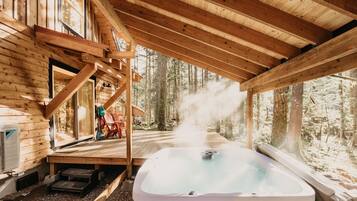 Cabin, 3 Bedrooms | Terrace/patio