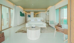 Villa – president | Minibar, blendingsgardiner, strykejern/-brett og wi-fi (inkludert)