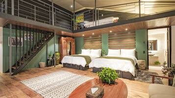 2 bedrooms, down duvets, in-room safe, individually decorated