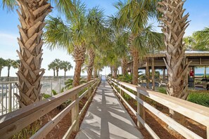 Enceinte de l’hébergement