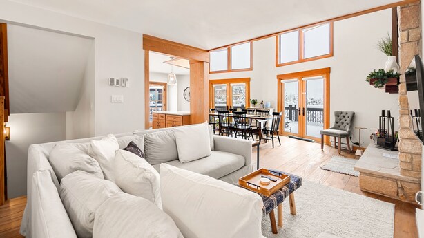 TV, fireplace, offices - Mtn views & hot tub stargazing minutes from Breck! (Breckenridge)