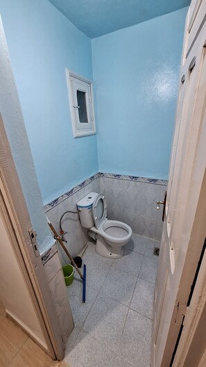 Dusche, Handtücher, Toilettenpapier