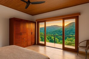 4 bedrooms, in-room safe, iron/ironing board, travel crib - Breathtaking Ocean View House in the Jungle (Uvita)