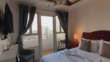 1 habitación, ropa de cama de alta calidad y minibar