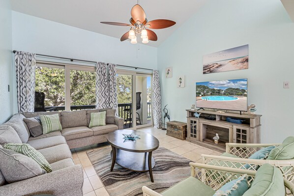 Téléviseur connecté, bureau