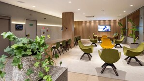 Sitteområde i lobbyen