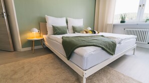 2 habitaciones, cuna de viaje, wifi y ropa de cama 
