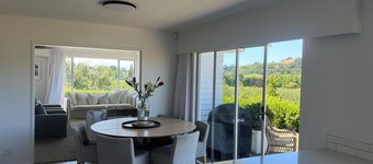 Private setting with vineyard outlook yet only moments from the Village. 