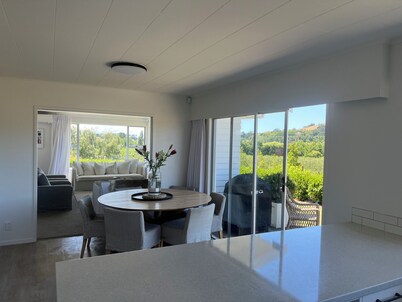 Private setting with vineyard outlook yet only moments from the Village. 