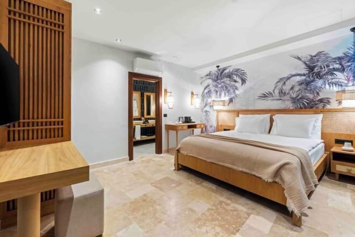 1 Schlafzimmer, hochwertige Bettwaren, Minibar, Zimmersafe