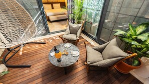 Executive Suite | Ruang tamu | 43 inci televisyen LED dengan satelit 