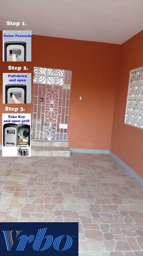 A home that is clean, airy, with adequate furniture and for a comfortable stay.