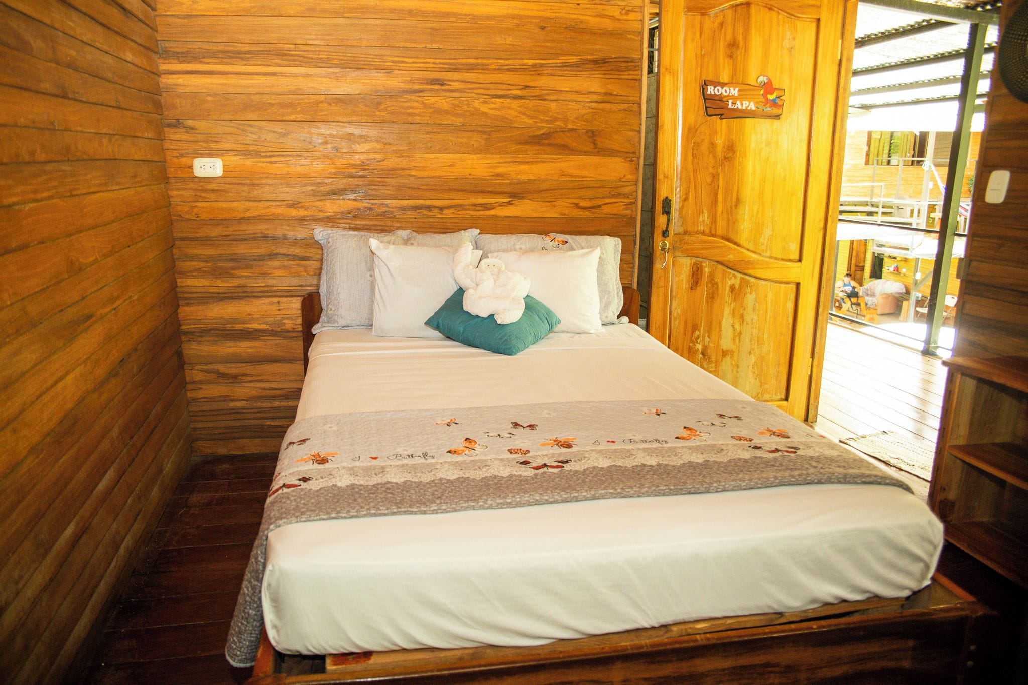 Standard Double Room, 1 Double Bed, Terrace, Beach View | WiFi (free), bed sheets