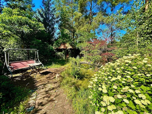 Ferienhaus im Grünen mit Kamin 