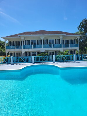 Piscine sur le toit