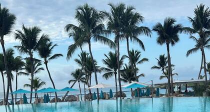 A Luxe family stay that is 5 minutes from the beach and a step away to the pool.