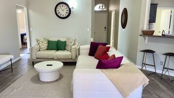 TV connectée, cheminée