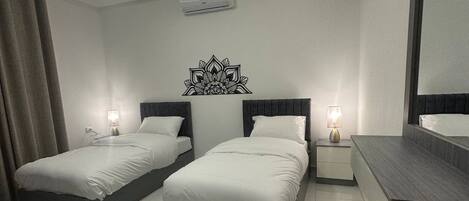 2 bedrooms, internet