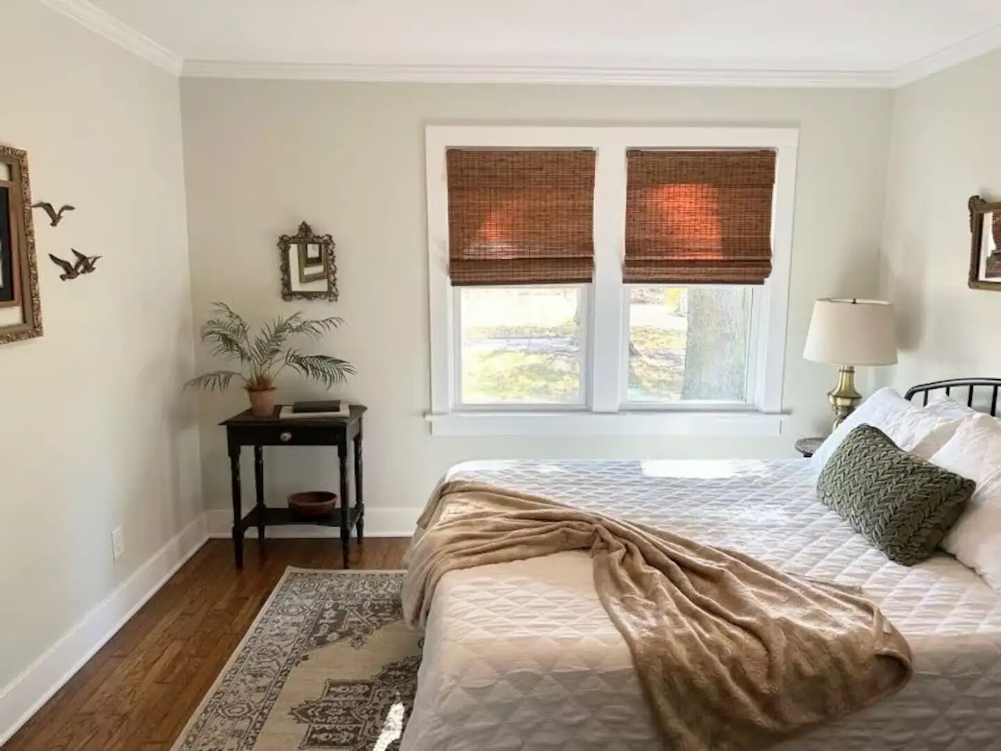 2 bedrooms, iron/ironing board, travel crib, free WiFi