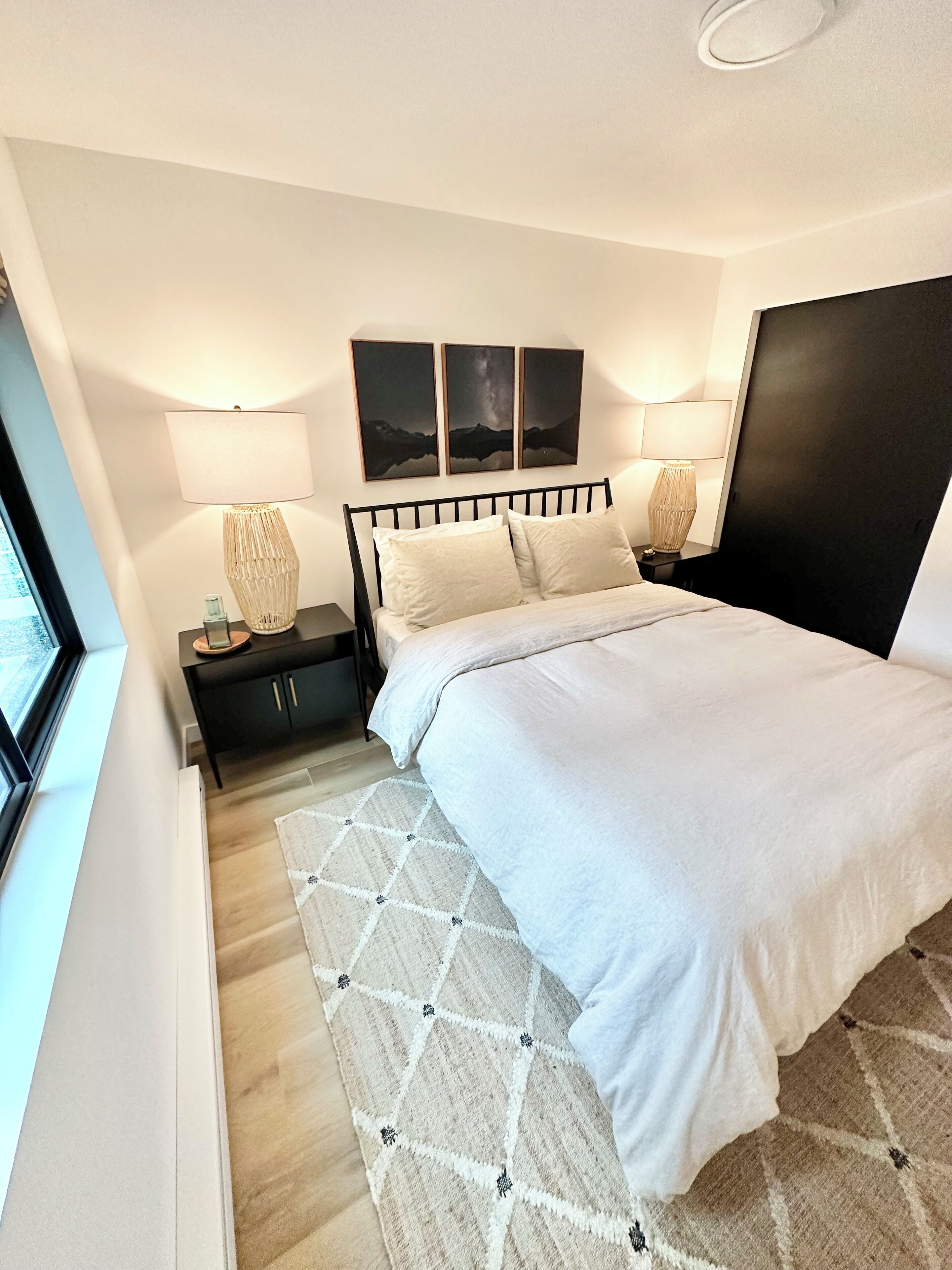 2 chambres, fer et planche à repasser, lit parapluie, Wi-Fi gratuit