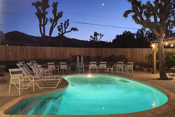 The sun sets over the horizon creating a perfect atmosphere for gatherings & fun