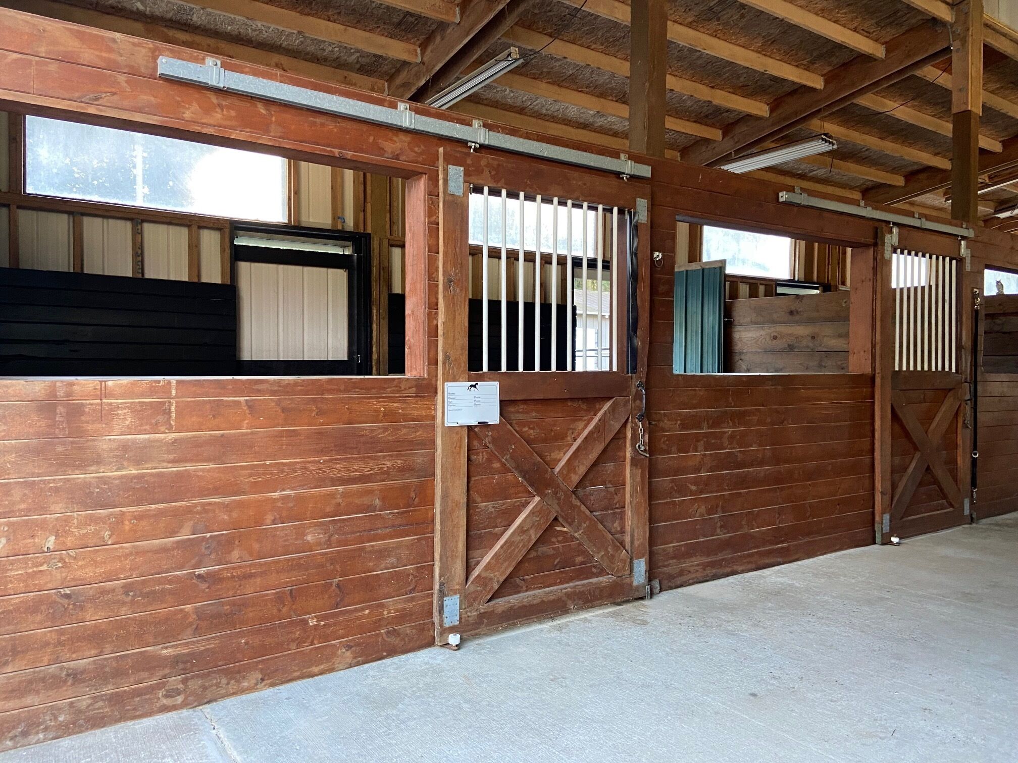 Terrain de l’hébergement 