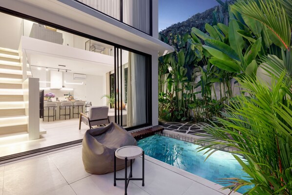 Front of property - The Oasis Smart Villa (Canggu)