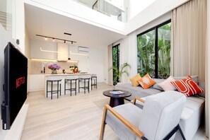 Living area - The Oasis Smart Villa (Canggu)