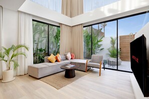 Living area - The Oasis Smart Villa (Canggu)
