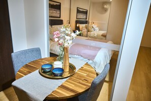 1 soverom, wi-fi og sengetøy